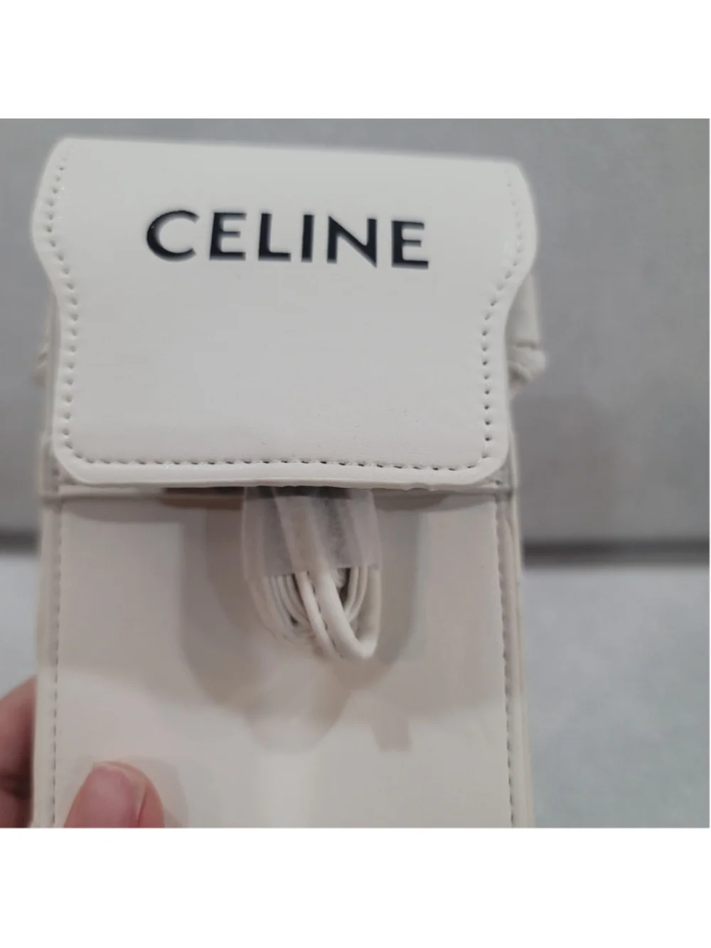 CELINE Crossbody Sunglasses Holder & Mini Bag